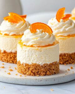Orange cheesecake