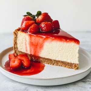 Strawberry cheesecake